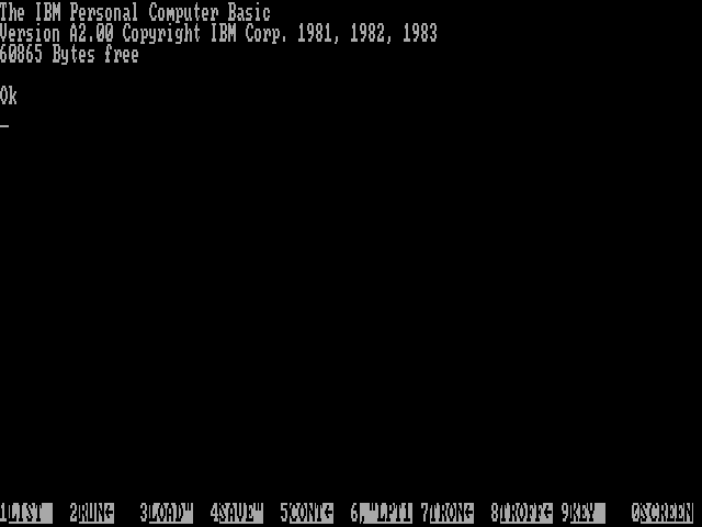 El intérprete BASICA