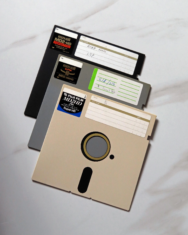 Disquetes (floppy disks)